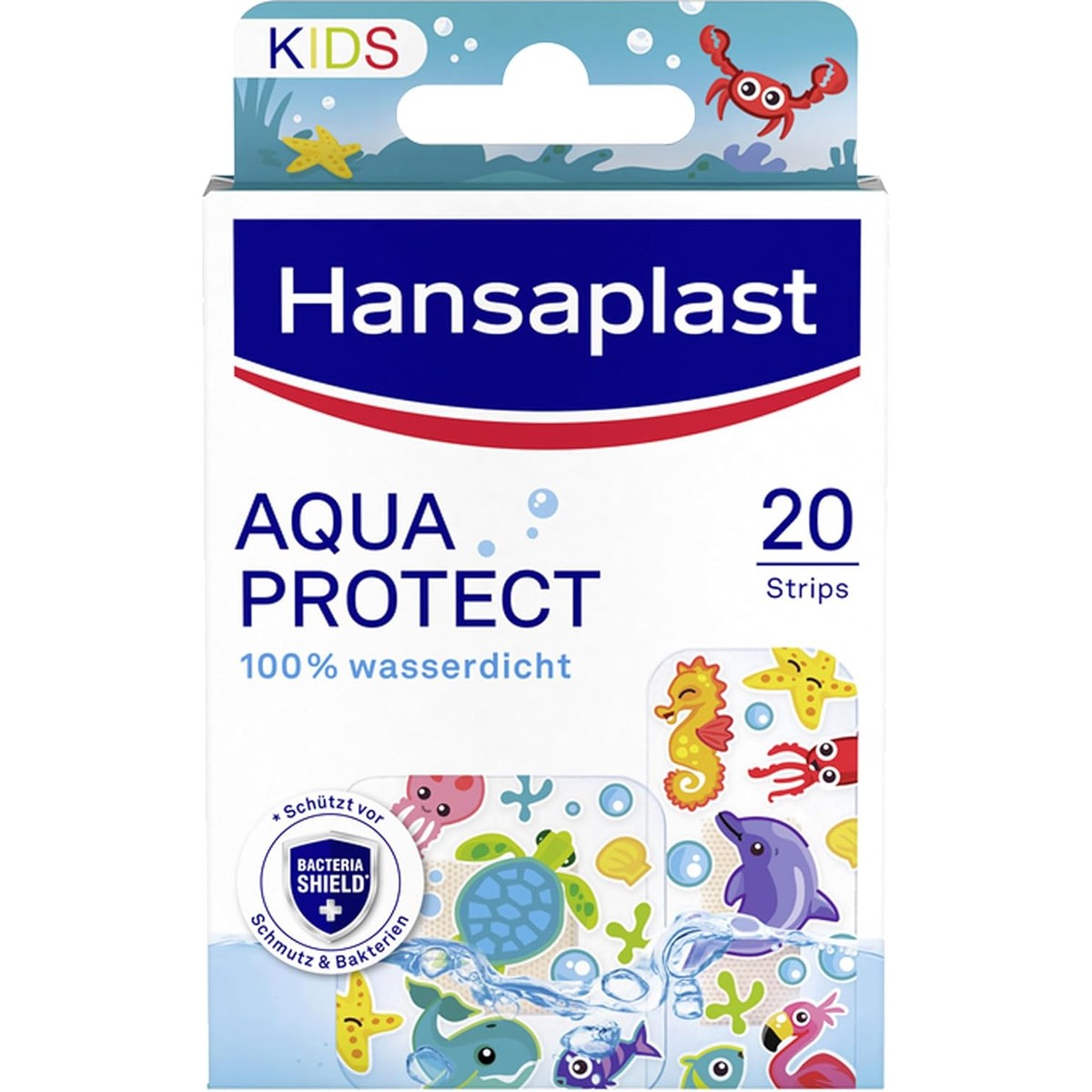 Hansaplast Aqua Protect kinderpleister 20 strips – Elastoplast