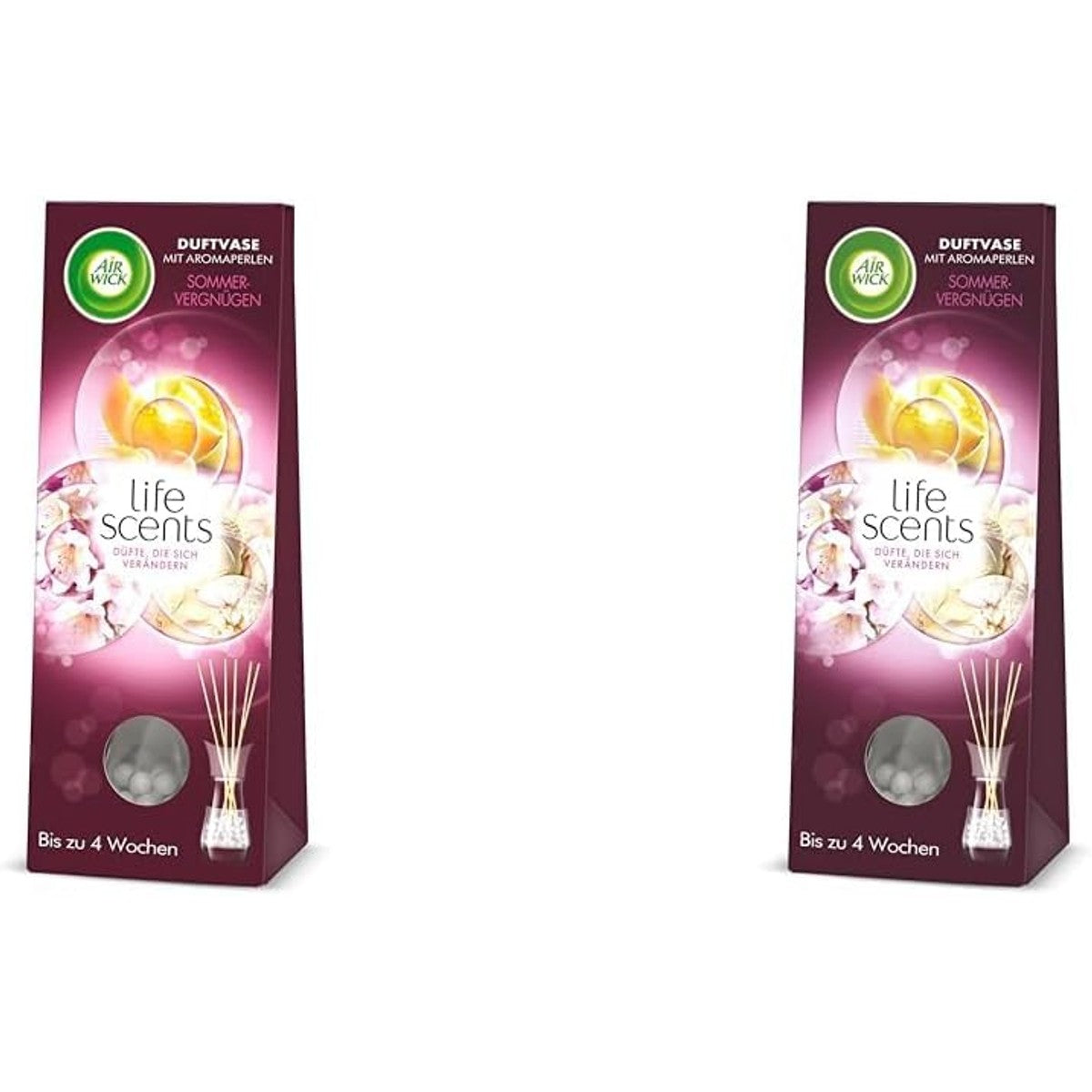 Air Wick Geurvaas Zomerplezier 1 x 30 ml – verpakking van 2 – Air Wick