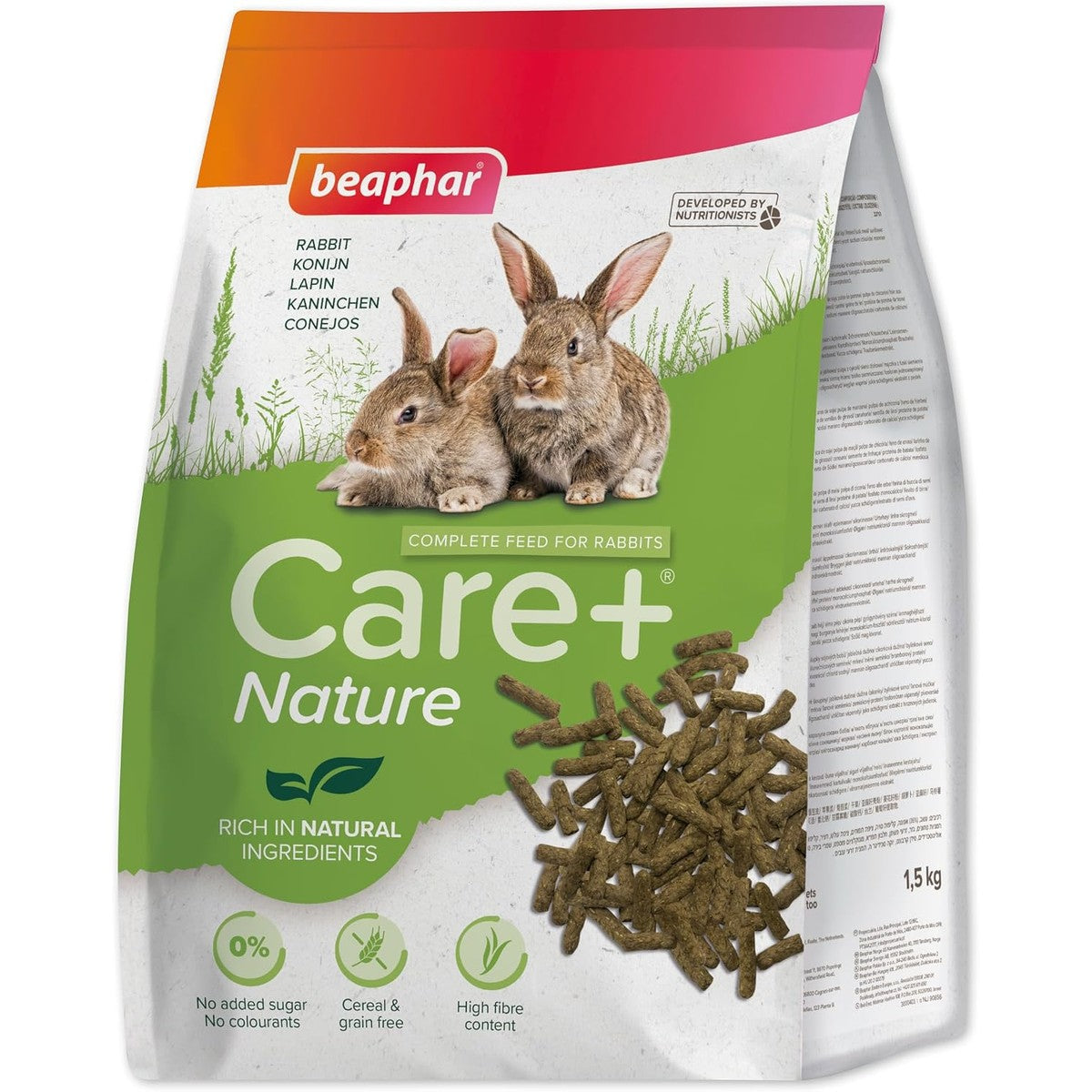 Beaphar Care+ Nature Konijn, 1,5 kg – beaphar