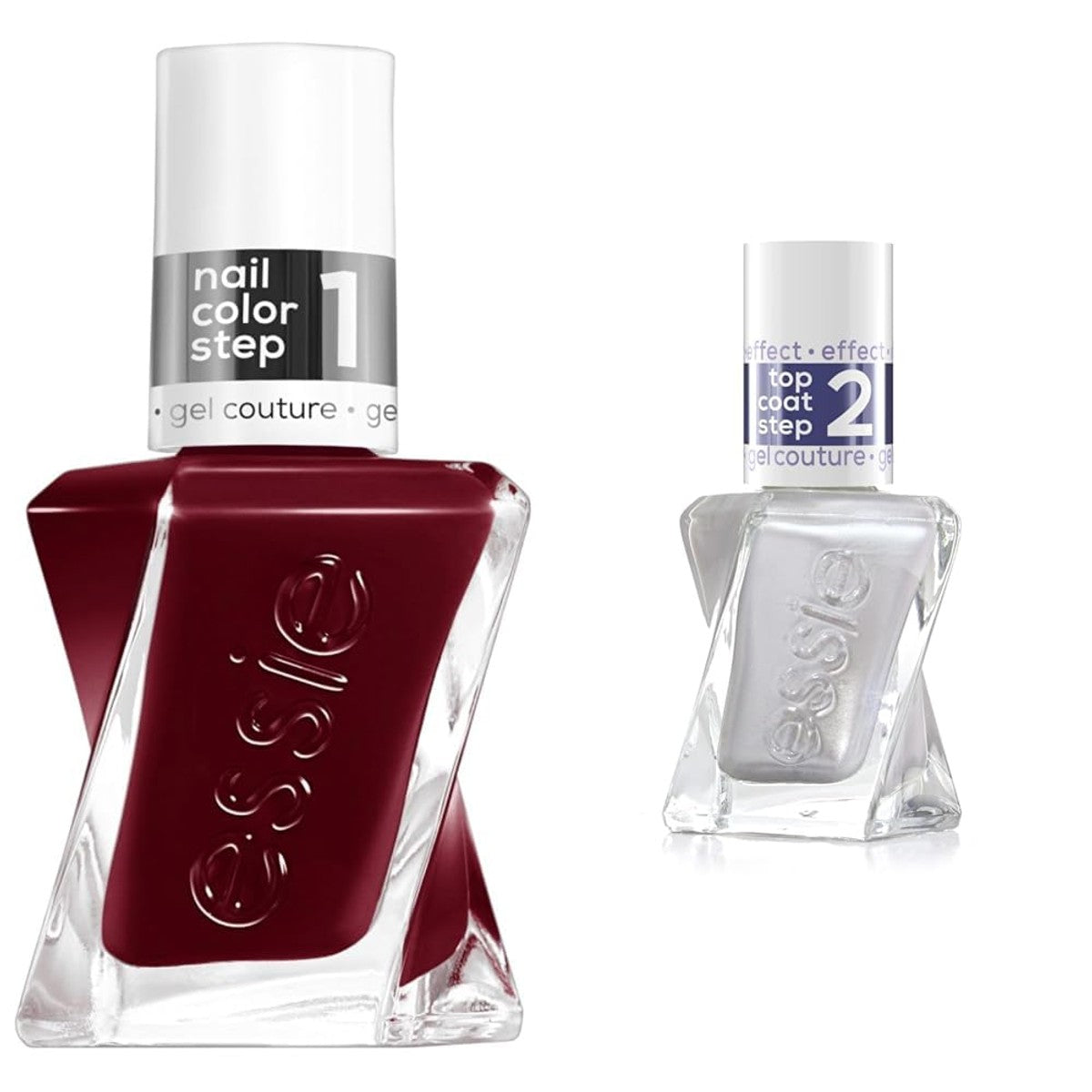 essie Gel Couture Duo Spiked with Style & Glazed Chrome 2 x 13,5 ml