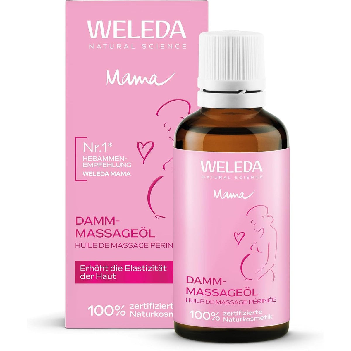 Weleda Mama Perineum Massageolie 50 ml Zwangerschap