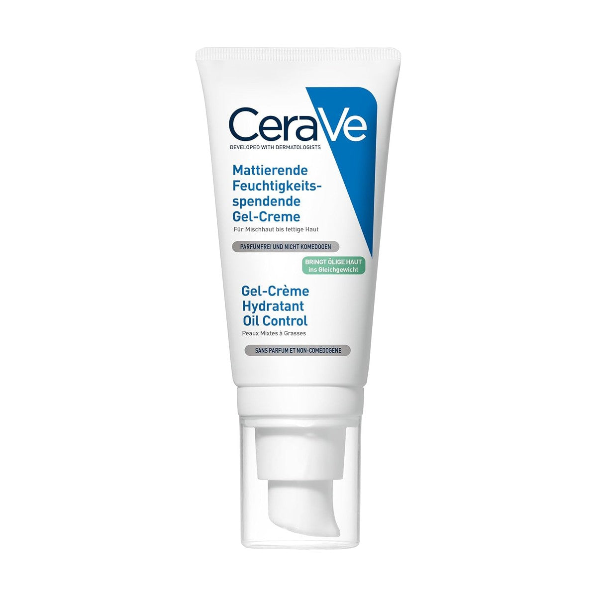 CeraVe Matterende Hydraterende Gelcrème, Anti-glans 50 ml