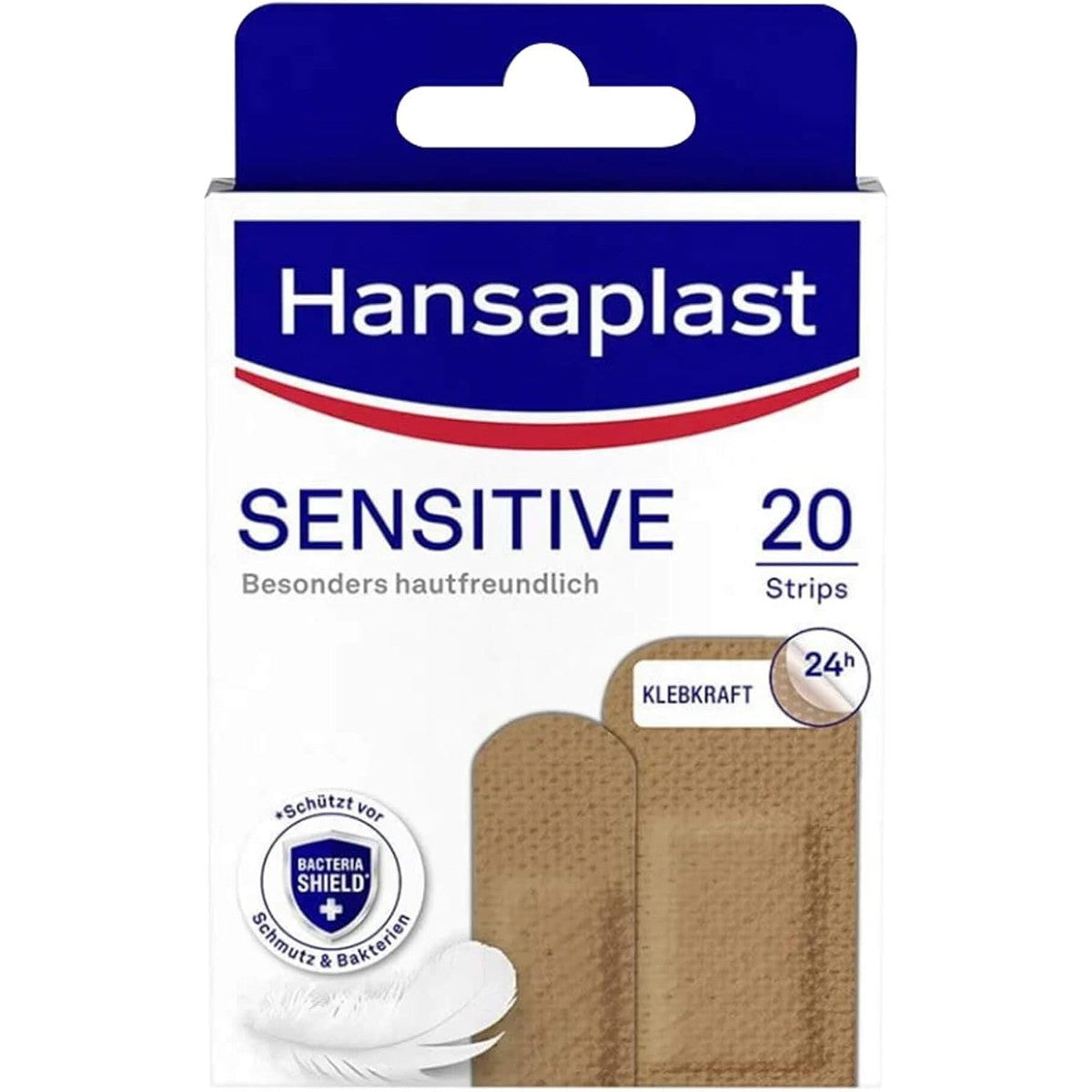 Hansaplast Gevoelige huidtint pleisters medium 20 strips – Elastoplast