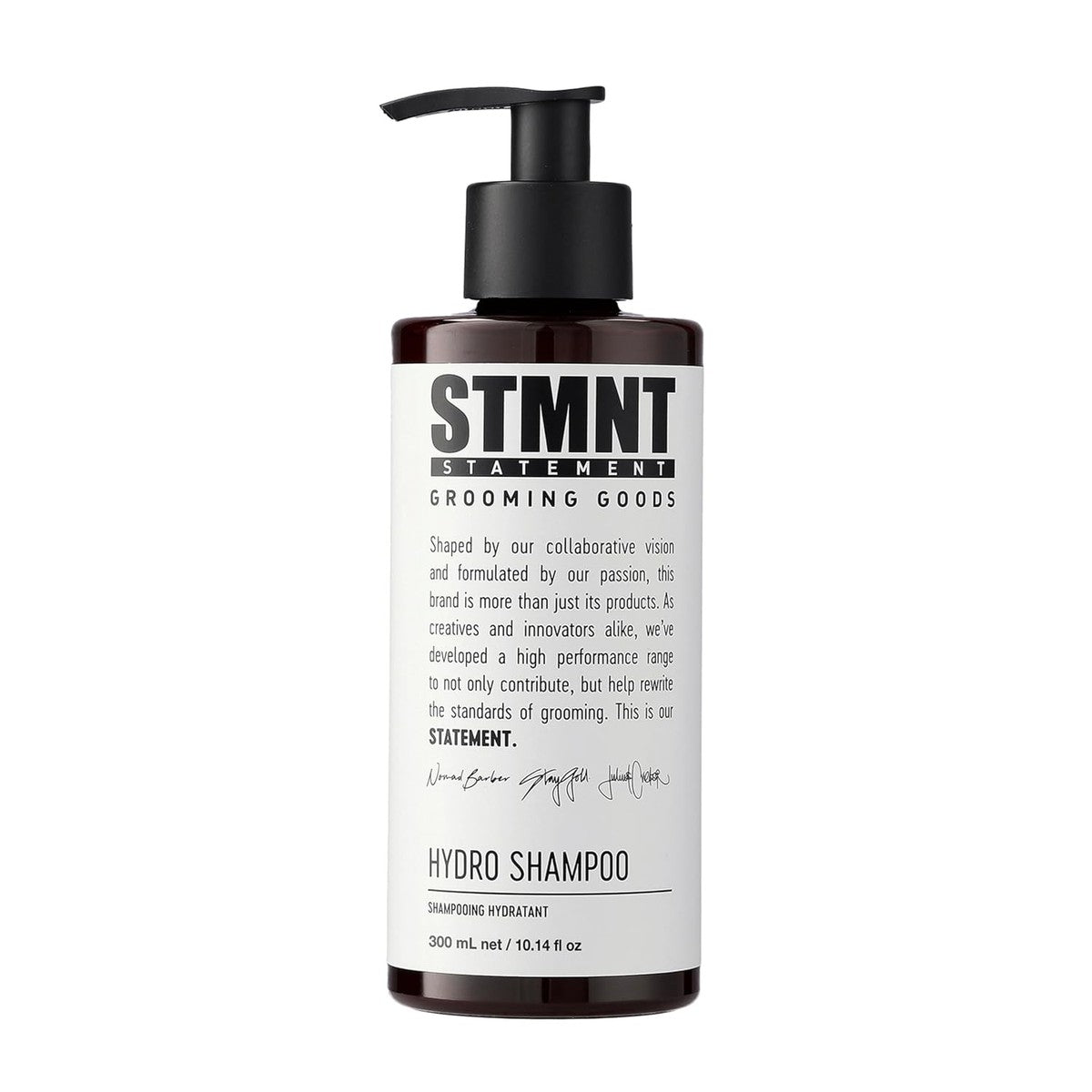 STMNT STATEMENT GROOMING GOODS Hydro Shampoo 300 ml | hydrateert | versterkt het haar | vrij van sulfaten (SLS**) en siliconenoliën | veganistisch & PETA-gecertificeerd