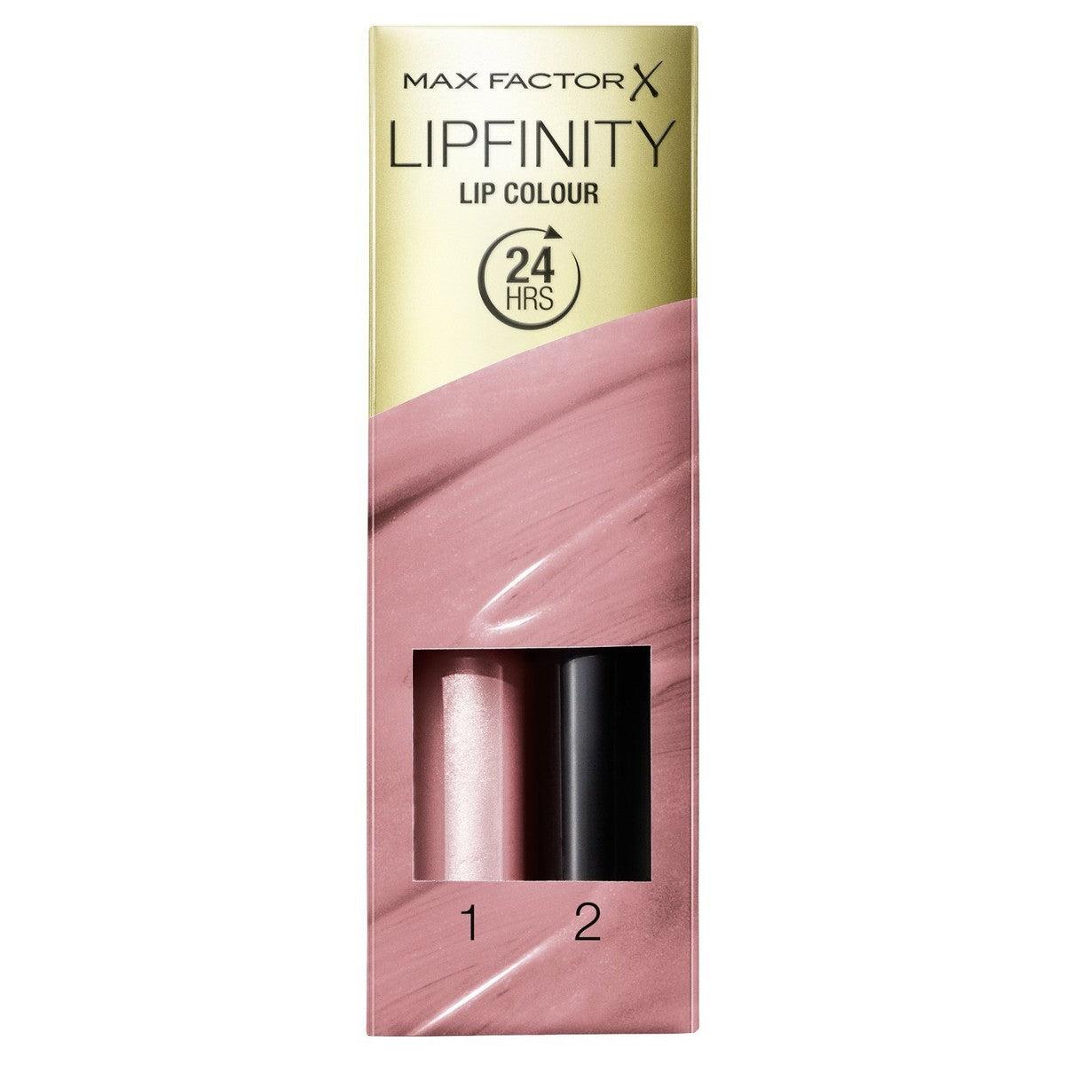 Max Factor Lipfinity 350 Essential Brown, per stuk verpakt (2 x 2 ml) – Max Factor