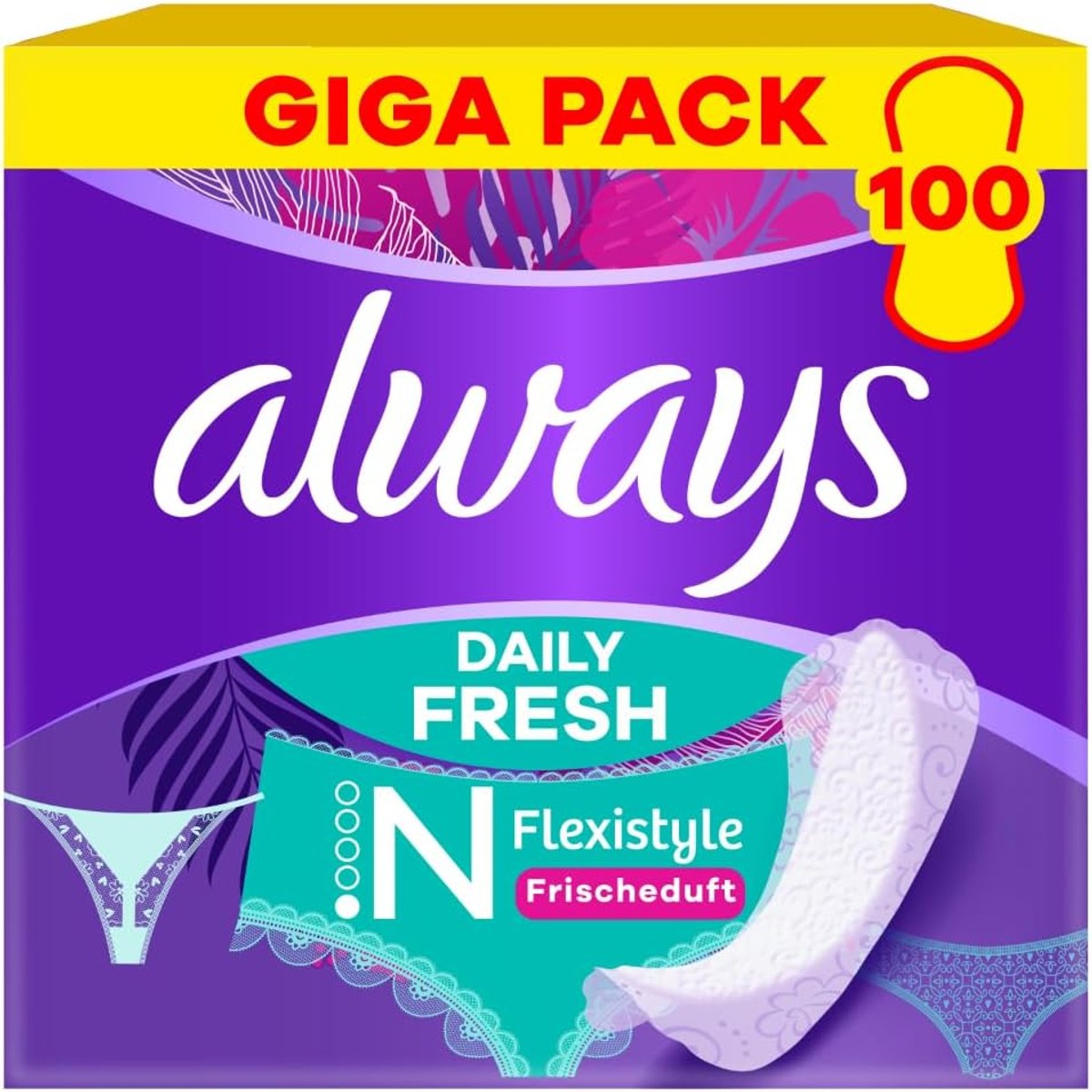 Always Daily Fresh Flexistyle Slim inlegkruisjes 100 stuks – Always