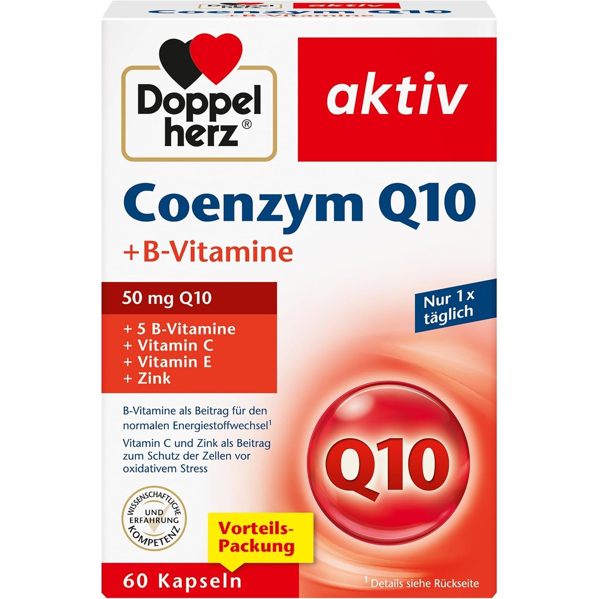 Doppelherz Coenzym Q10 + B-vitamines – Doppelherz