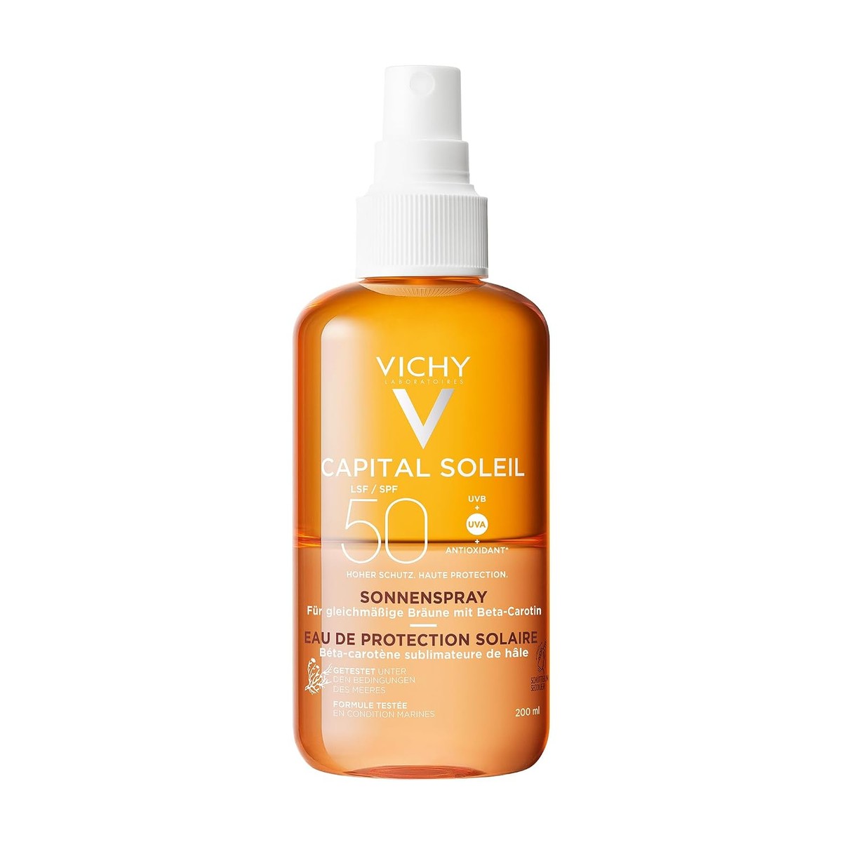 Vichy Capital Soleil Intensieve Bruiningsspray SPF 50, 200 ml
