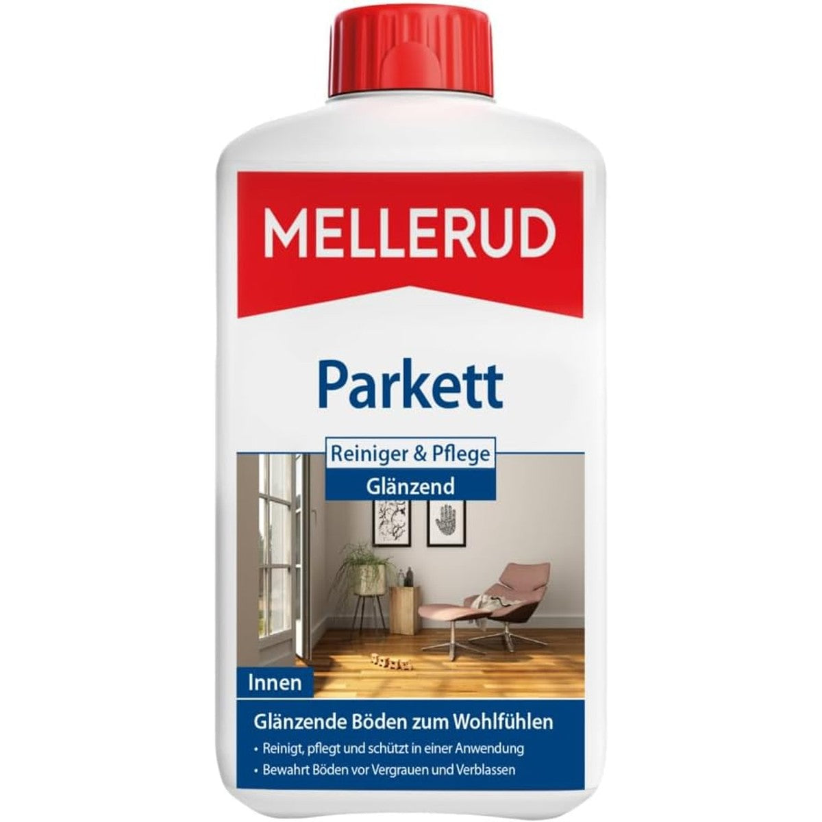 Mellerud Parketreiniger & Verzorging Glanzend 1 l – Mellerud