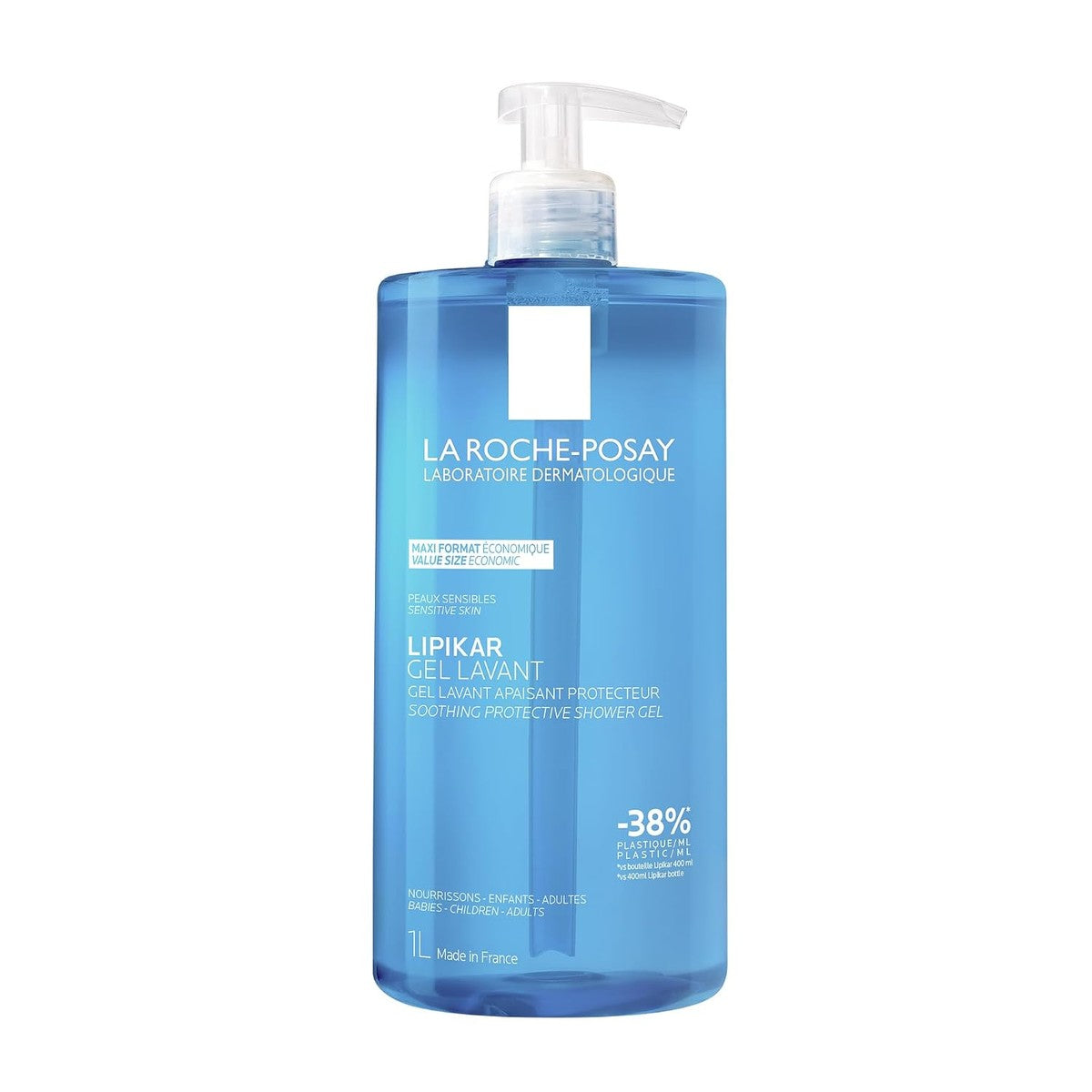 La Roche-Posay Lipikar Gel Lavant voor de Gevoelige Huid 1 l