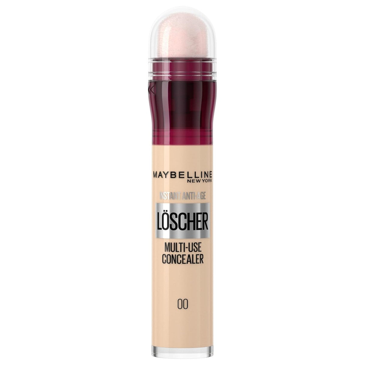 Maybelline New York Instant Anti-Age Effect Blusher Concealer tegen kringen en rimpels, met Goji-bessen en haloxyl, micro-blush-applicator voor nauwkeurig afdekken, nr. 00 Ivory, 6,8 ml – MAYBELLINE