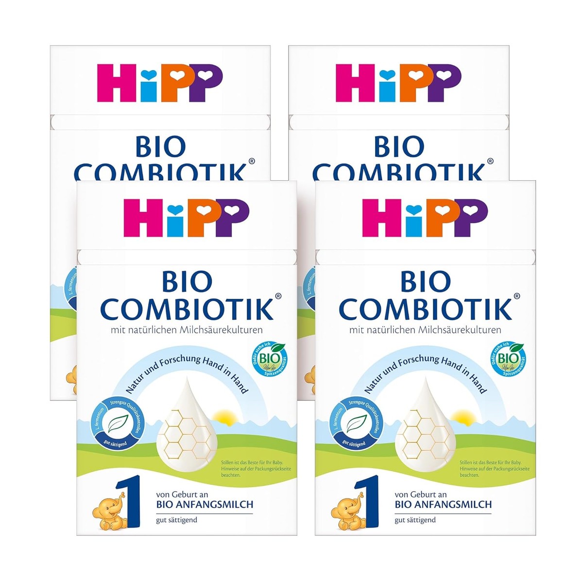 HiPP 1 biologische combiotiek (4 x 600 g) – HiPP