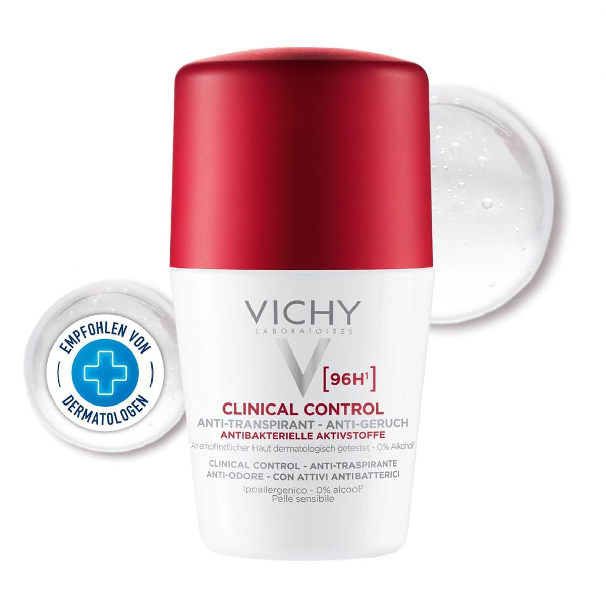 Vichy Clinical Control 96h Dames Deodorant Roll-On 50 ml
