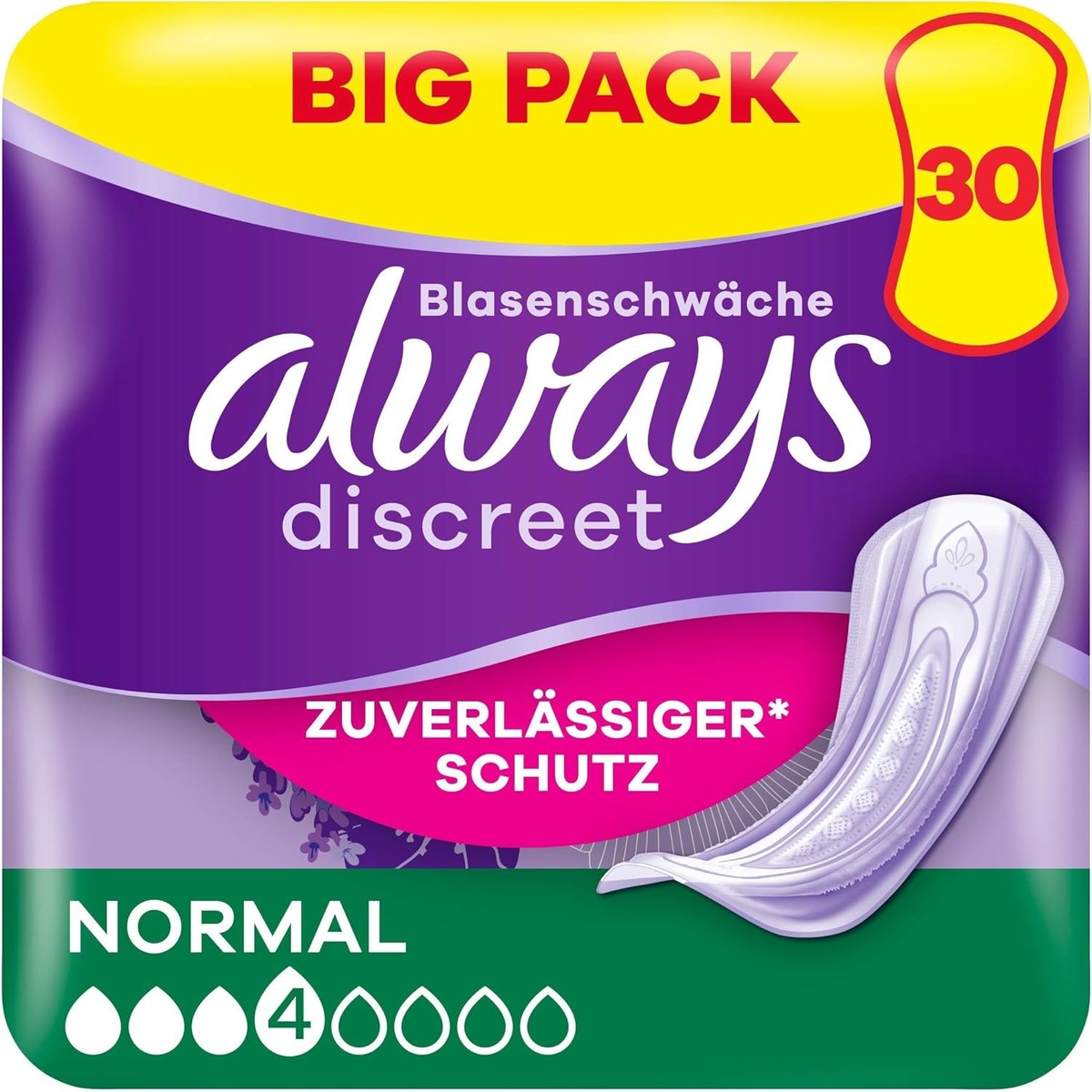 Always Discreet inlegkruisjes bij blaaszwakte Normaal 12 stuks – Always