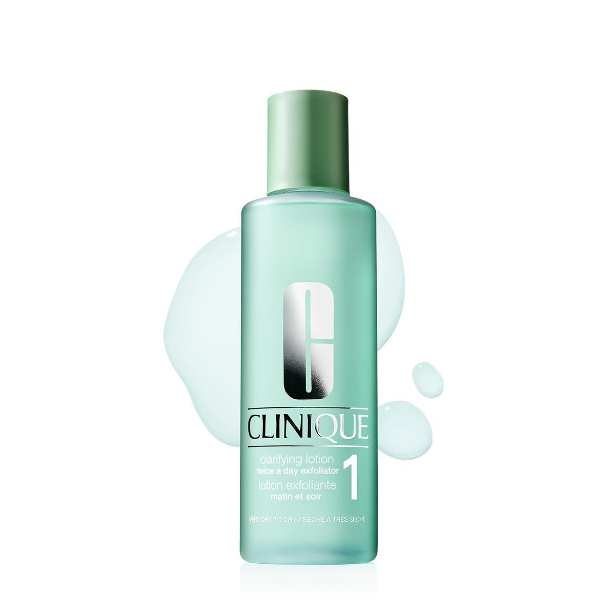 Clinique Clarifying Lotion 1 | Sanftes tägliches Gesichtspeeling für sehr trockene Haut | sanft + gründlich