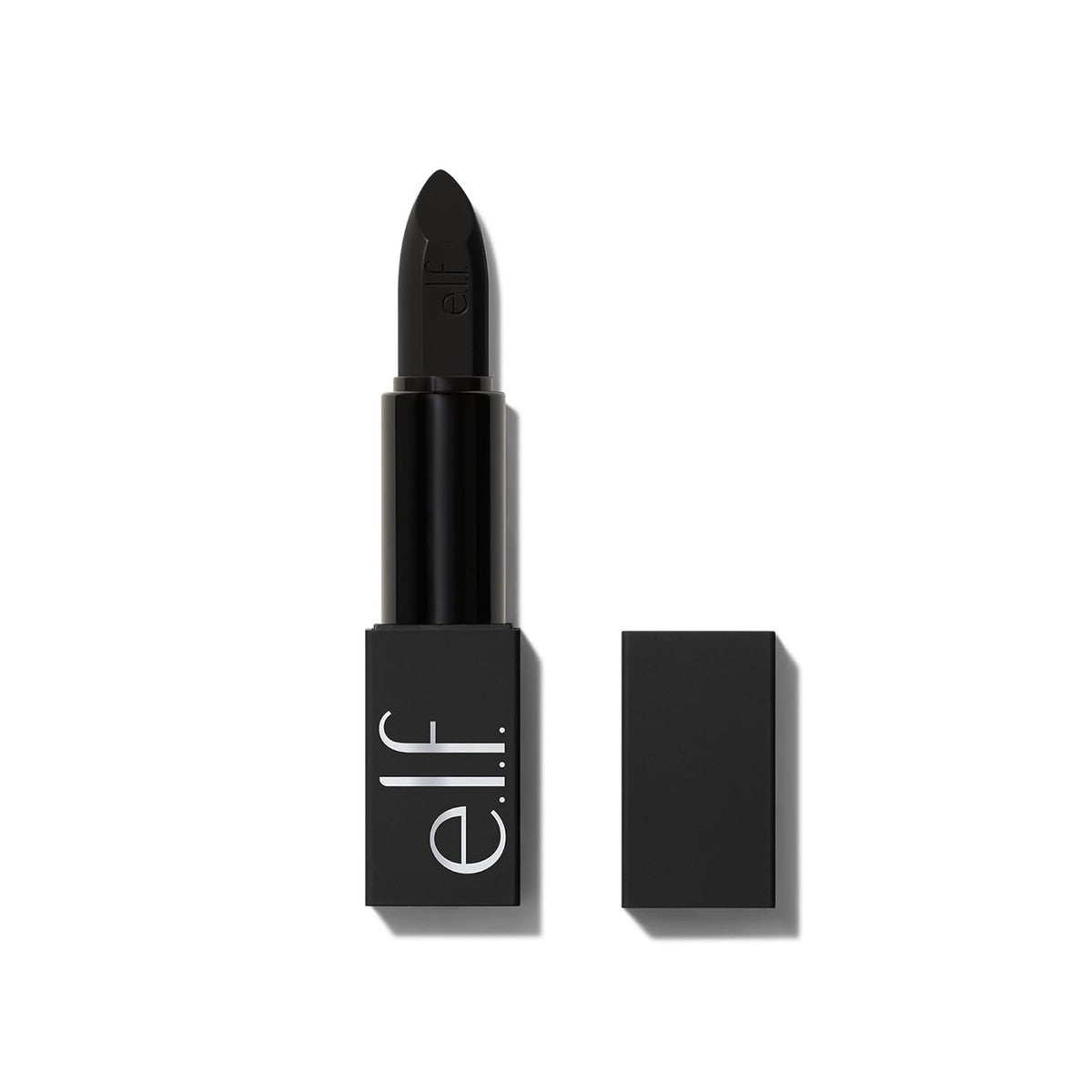 e.l.f. O Face Satin Lipstick, rijk gepigmenteerde, verzorgende en langdurige romige lippenstift met jojoba-infusie, veganistisch en dierproefvrij, All Night – e.l.f.