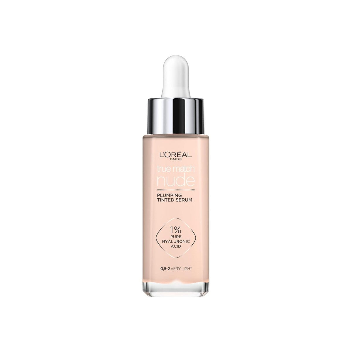 L'Oreal Paris True Match Nude Plumping Tinted Serum Very Light 0.5-2 – L'Oreal Paris