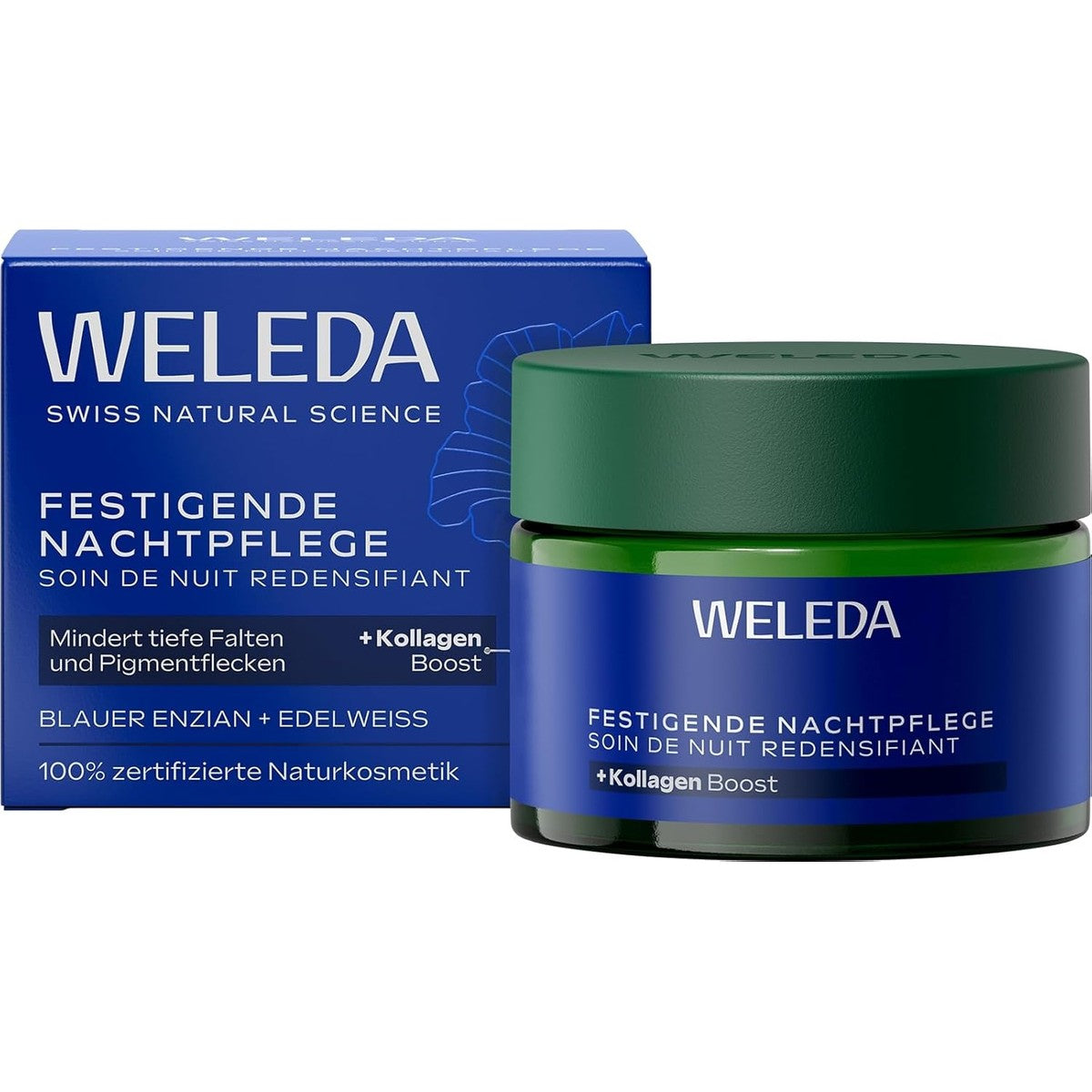 Weleda Verstevigende Nachtverzorging Blauwe Gentiaan & Edelweiss 40 ml