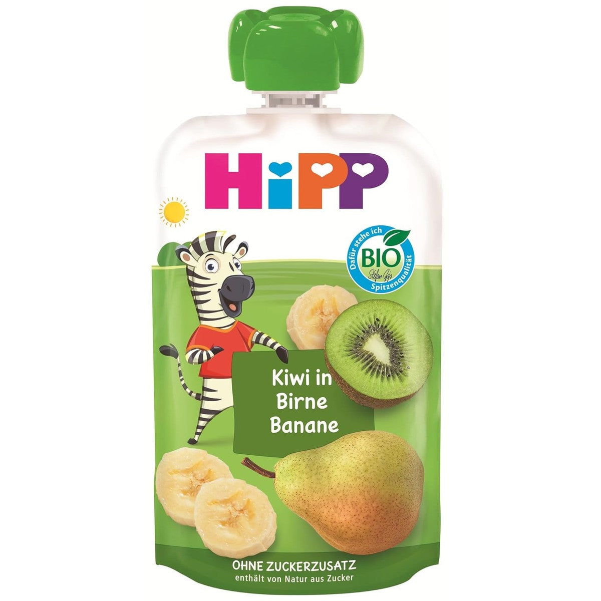 HiPP Biologische kiwi in peer banaan 8 x 100 g – HiPP