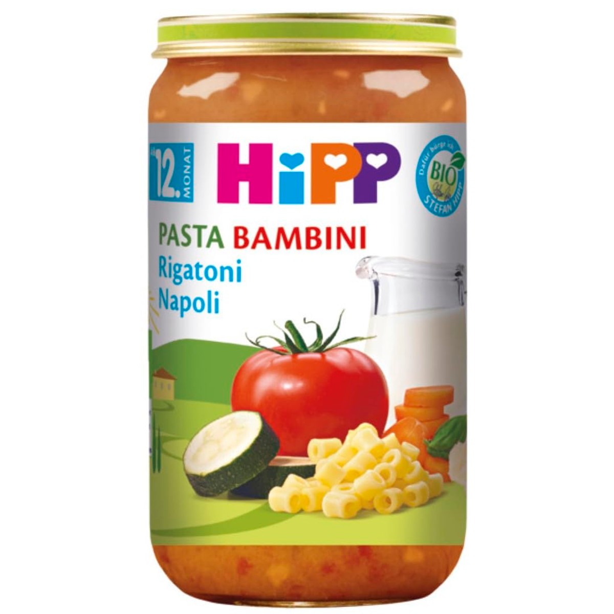 HiPP Bio Pasta Bambini Rigatoni Napoli 6 x 250g – HiPP