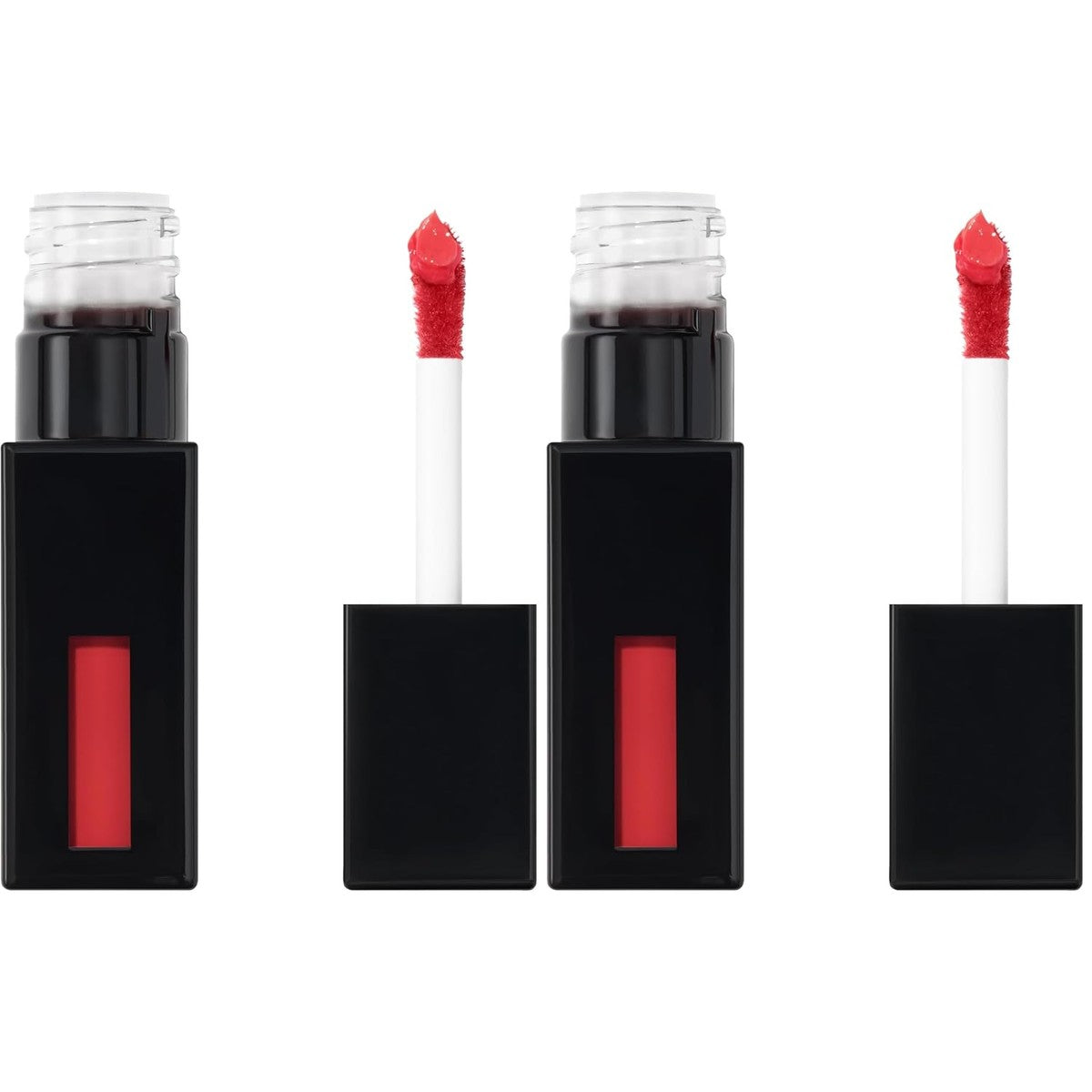 e.l.f. Glossy Lip Stain, leichter, langanhaltender Lip Stain für einen Hauch von Farbe und einen dezenten Glanzeffekt, vegan und tierversuchsfrei, Polished Peach (Packung mit 2) – e.l.f.