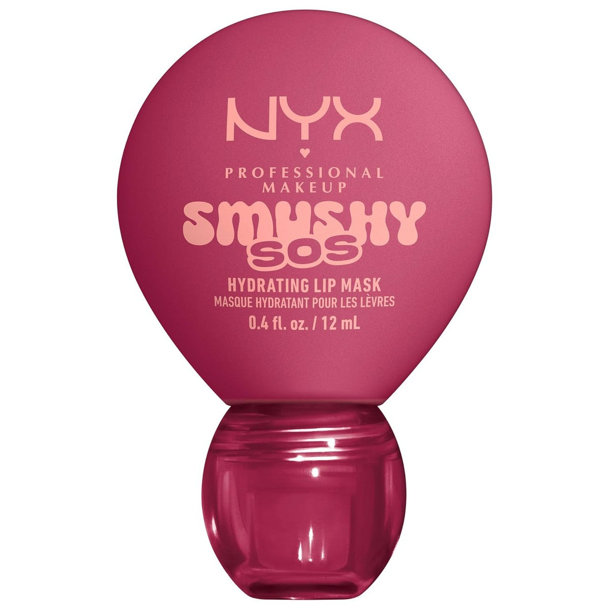 Smushy SOS Verzorgende Glossy Lip Balm 06 Rose Recharge | Smushy SOS vochtinbrengend lippenmasker, glanzende afwerking, zachte en voedende lippen, voor dagelijks gebruik – NYX PROFESSIONAL MAKEUP