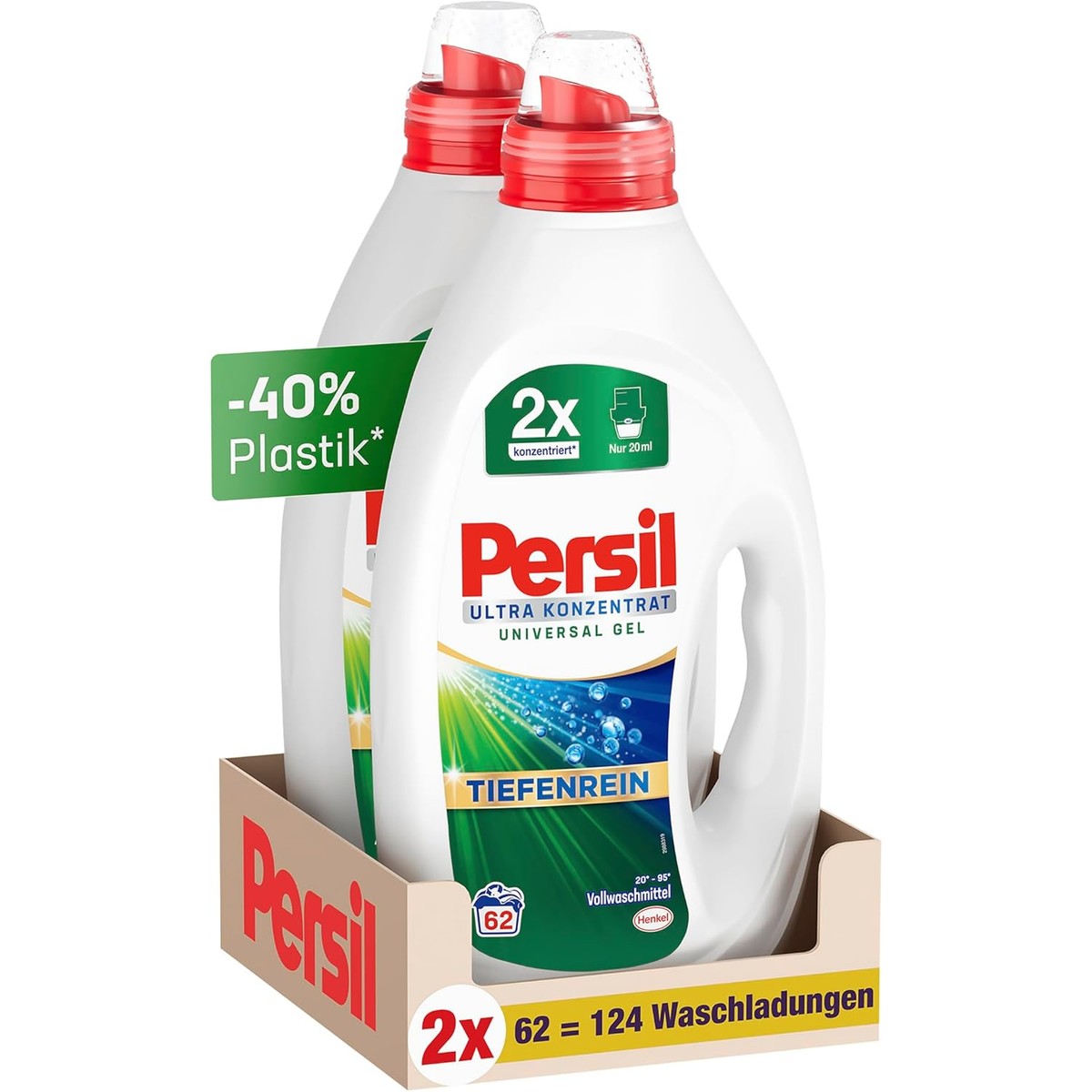Persil Vloeibaar wasmiddel universeel 2 x 1,2 l – Persil