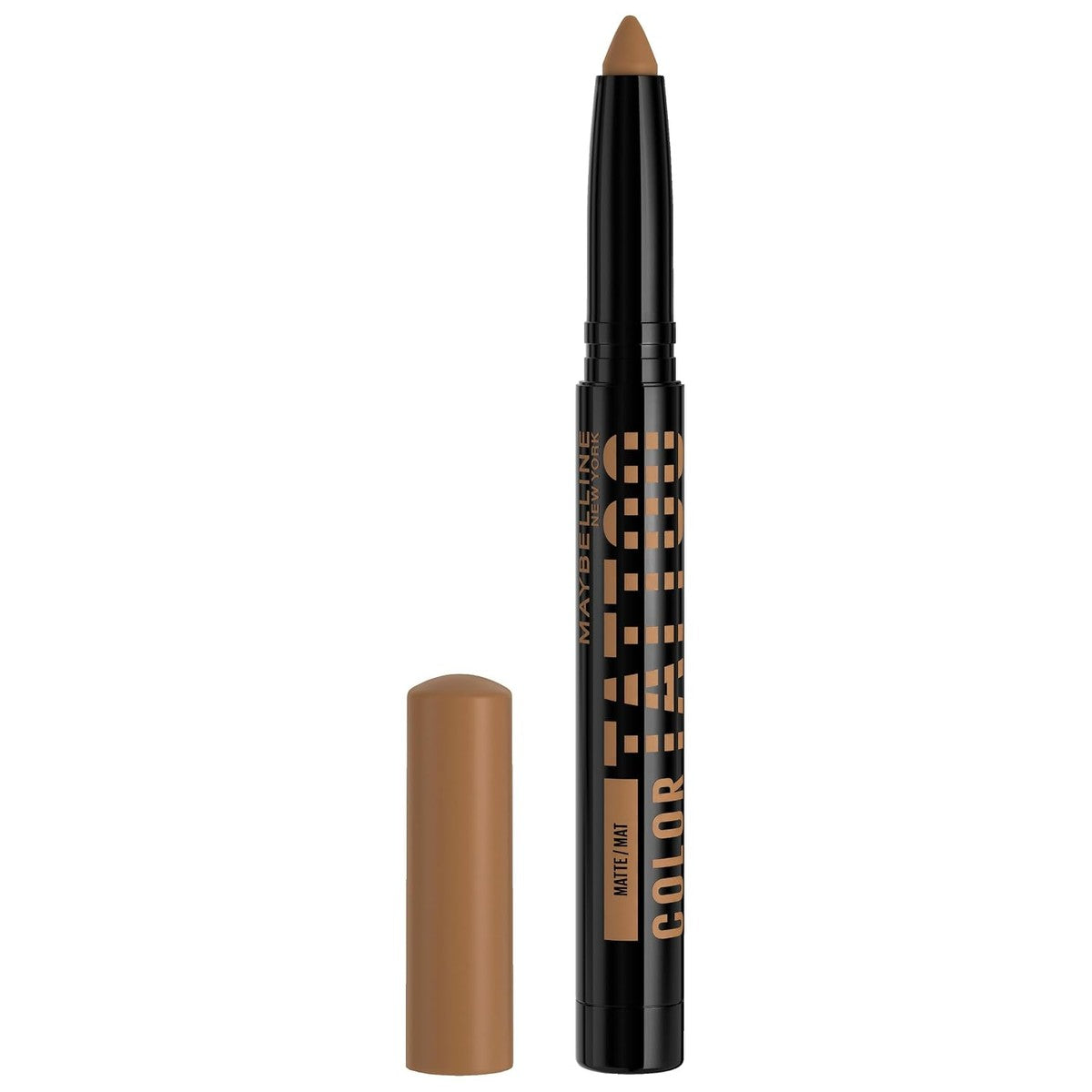 Maybelline New York Oogschaduw stift, primer en oogschaduwstift, langhoudende, crèmige kleur, Color Tattoo Eye Stix, kleur: I Am Cozy – MAYBELLINE