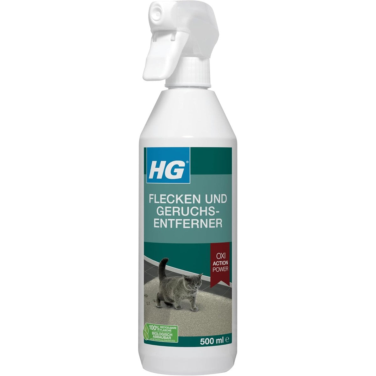 HG Vlek- en geurverwijderaar voor katten 500 ml – HG