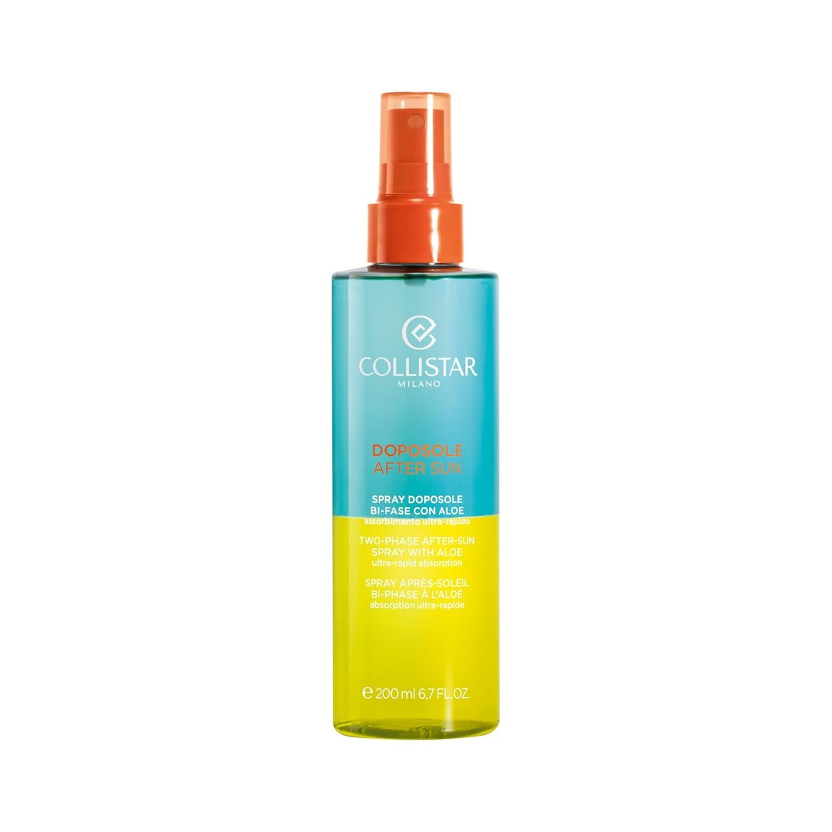 Collistar Tweefasige Aftersunspray met Aloë en Amandelolie 200 ml