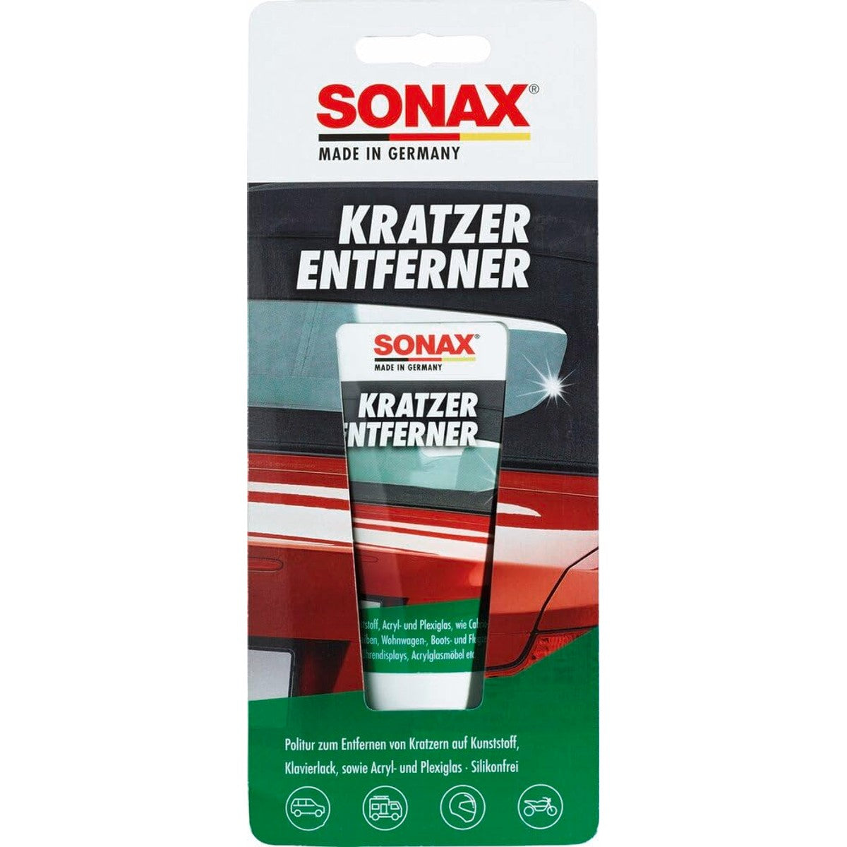 SONAX Krasverwijderaar kunststof NanoPro 75 ml – SONAX