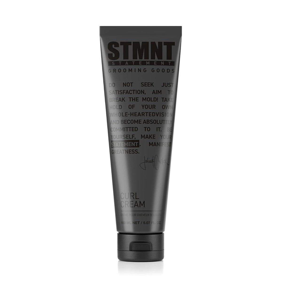 STMNT STATEMENT GROOMING GOODS Curl Cream 150 ml, gecontroleerd en definieert golven, krullen en kurkentrekker, verbetert de kambaarheid, bescherming tegen hitte tot 230 °C