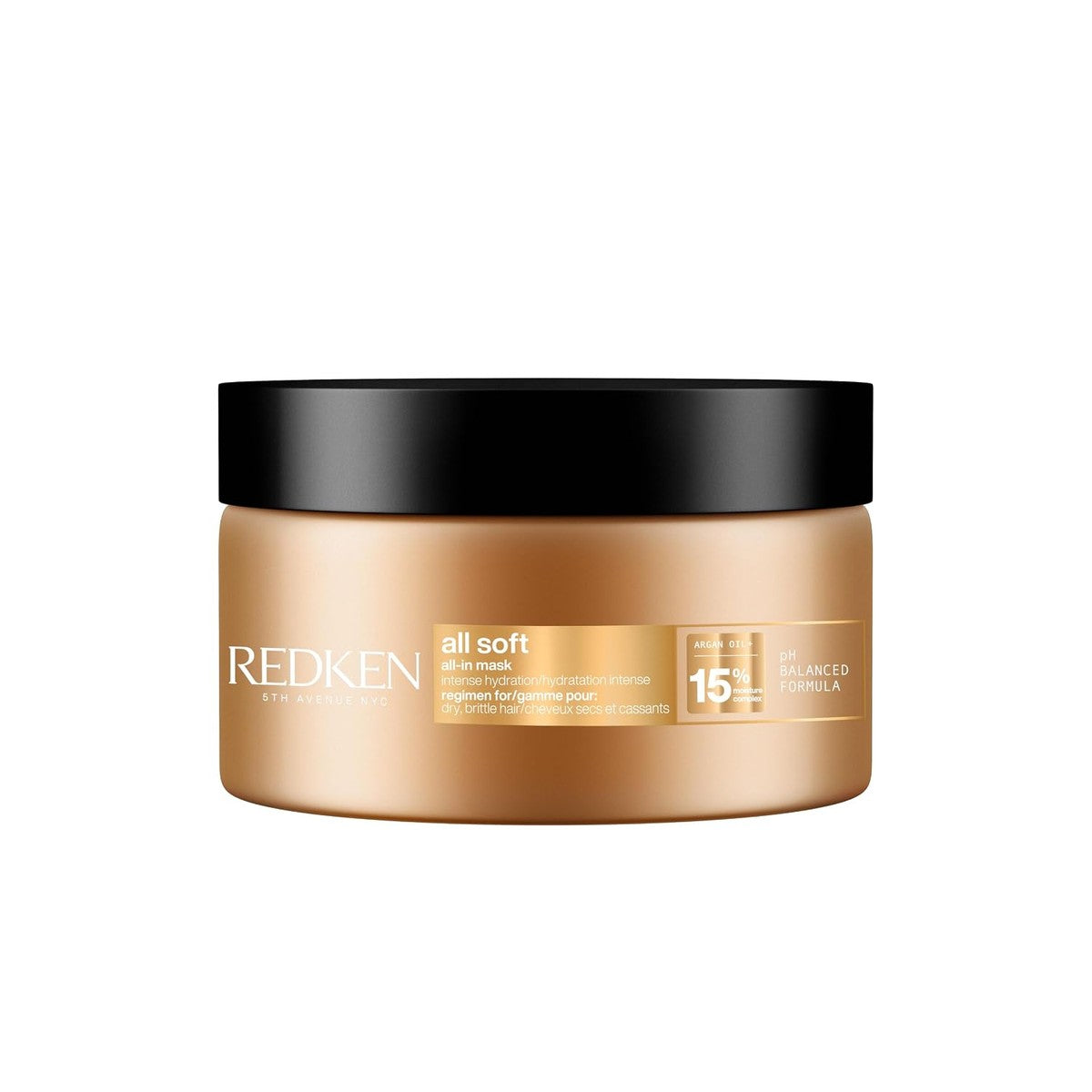 Redken All Soft All-In Mask Haarkuur voor Droog, Broos Haar 250 ml