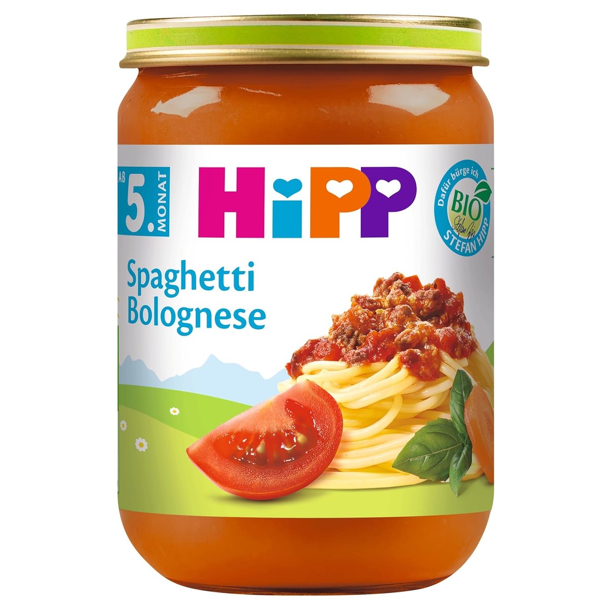 HiPP Spaghetti Bolognese Bio 6-pack 6 x 190 g – HiPP