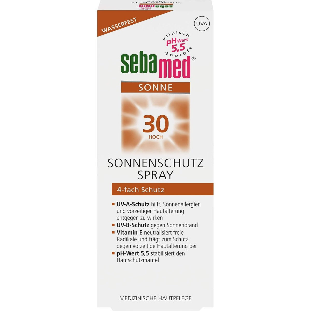 Sebamed Zonweringsspray SPF 30, 150 ml oplossing – Sebamed