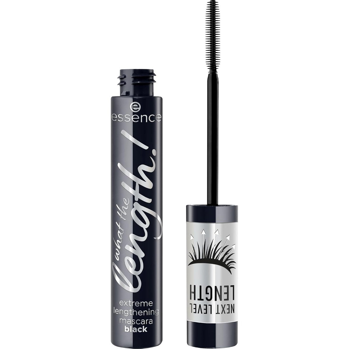 essence what the length! extreme lengthening mascara black nr. 01 10ml | Mascara, gedefinieerde look, verlengend, definieerend, langhoudend, ultra-zwart, ultra-gedefinieerde en lange wimpers – Essence Cosmetics