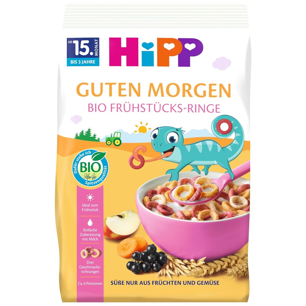 HiPP Biologische ontbijtringen 5 x 120g vanaf 15e maand – HiPP