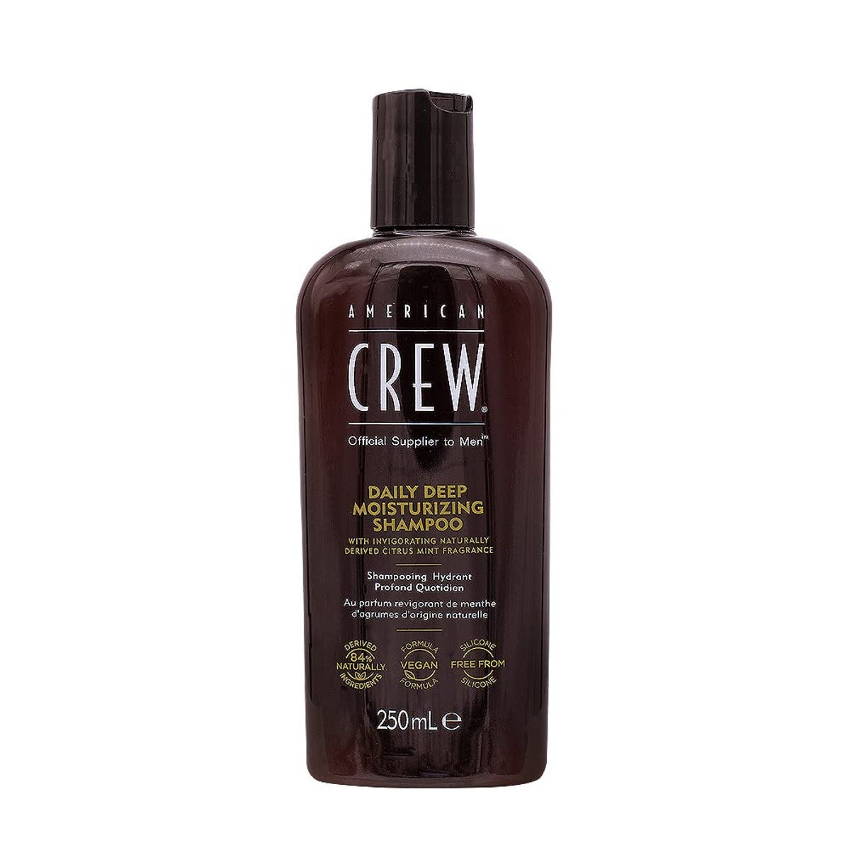 Revlon Daily Deep Moisturizing Shampoo voor heren, Haircare Shampoo reinigt en hydraterend voor normale tot droge hoofdhuid en haar, 250 ml – AMERICAN CREW