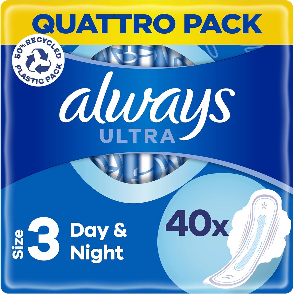 Always Ultra Night Damenbinden 40 stuks – Always