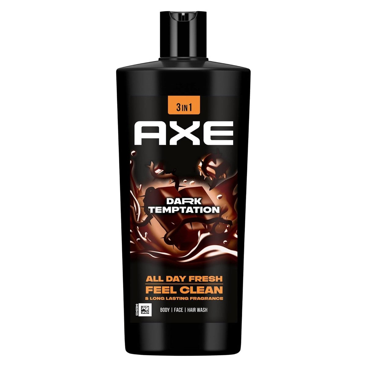 Axe Dark Temptation 3-in-1 douchegel & shampoo 700 ml – Axe