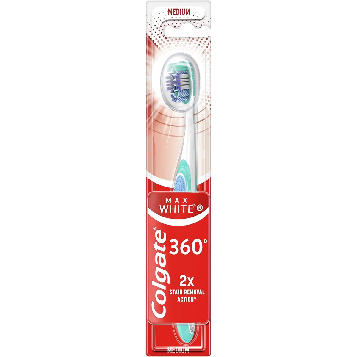 Colgate Max White 360 Tandenborstel Medium 1 stuk – Colgate