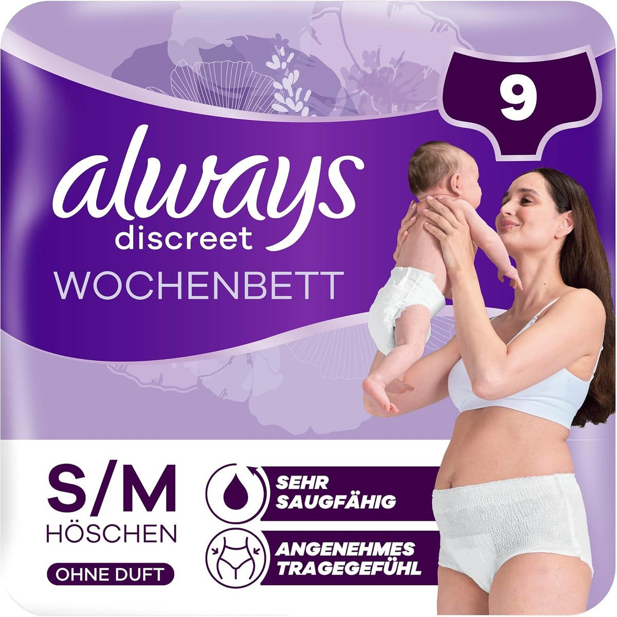 Always Discreet Weekbed slipjes maat M 9 stuks – Always Discreet