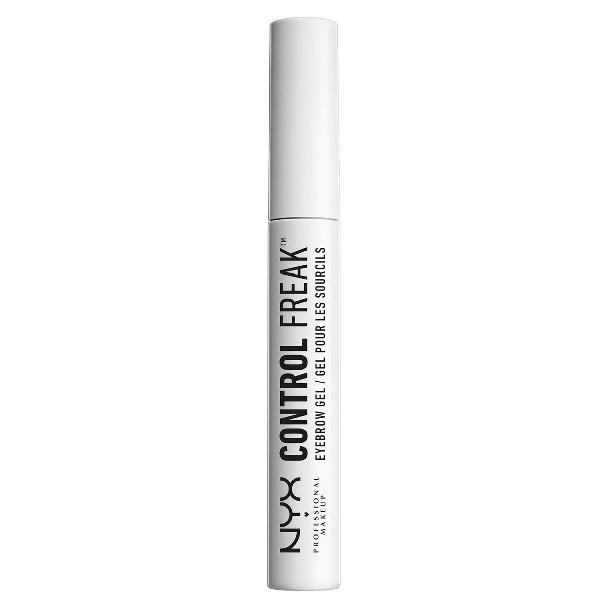 NYX Professional Makeup Wenkbrauwgel, Control Freak Eyebrow Gel, Clear Brow Setter en transparante mascara, voor gefixeerde wenkbrauwverf, zonder plakken of afbrokkelen, 10 ml – NYX PROFESSIONAL MAKEUP