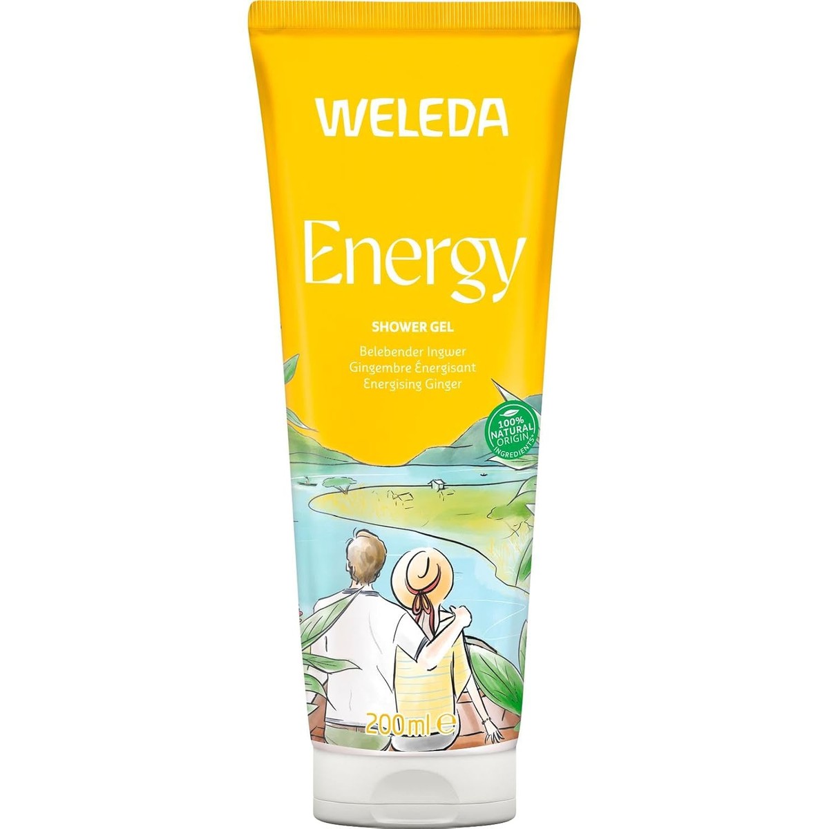 Weleda Bio Energy Douchegel Gember & Cederhout 200 ml