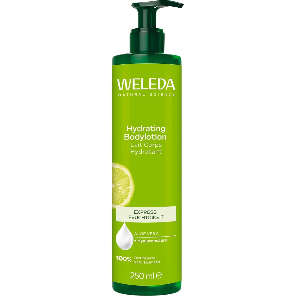 Weleda Bio Hydraterende Bodylotion Citrus met Aloë Vera & Kokosolie 250 ml