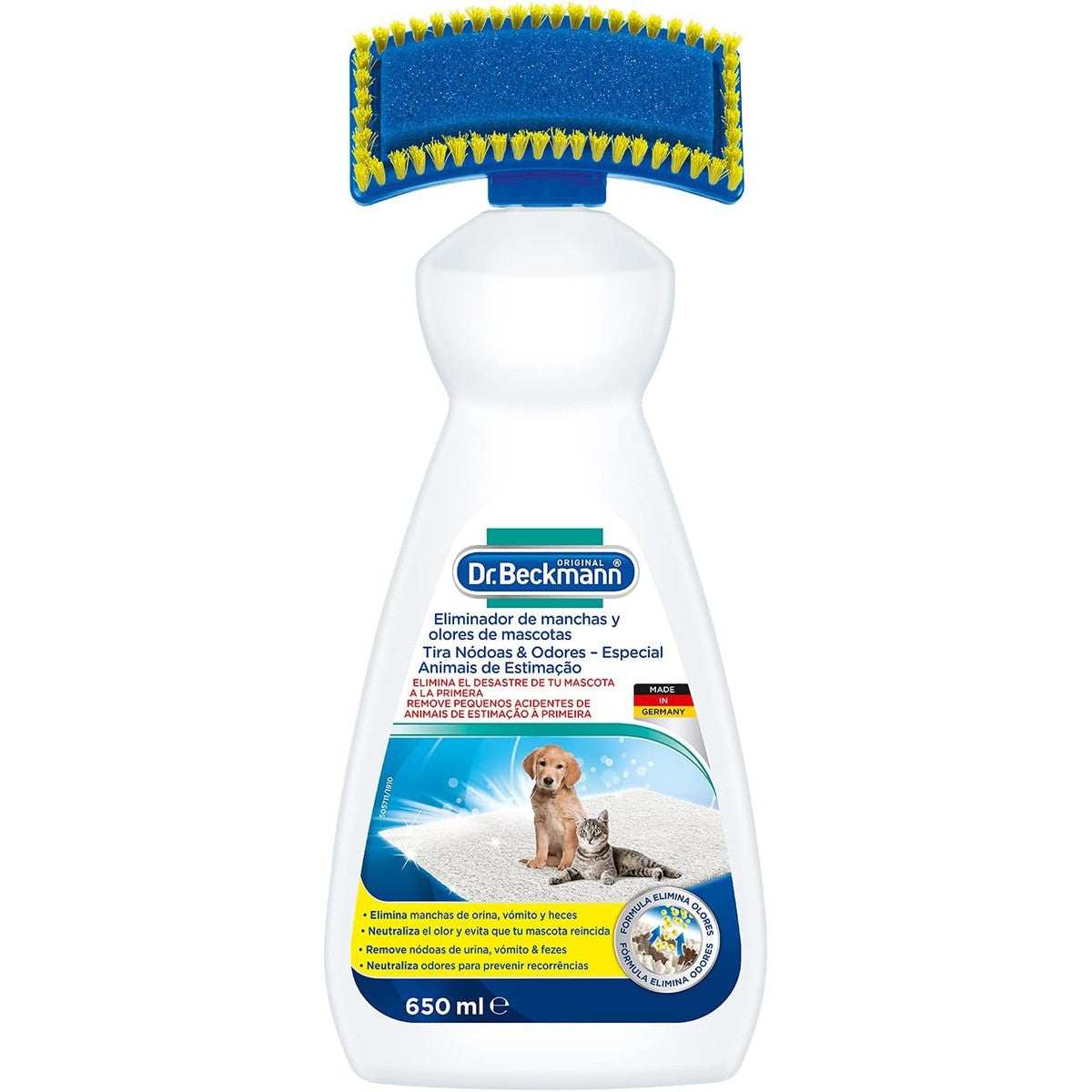 Dr. Beckmann Vlek- en geurverwijderaar voor huisdieren 650 ml – Dr. Beckmann