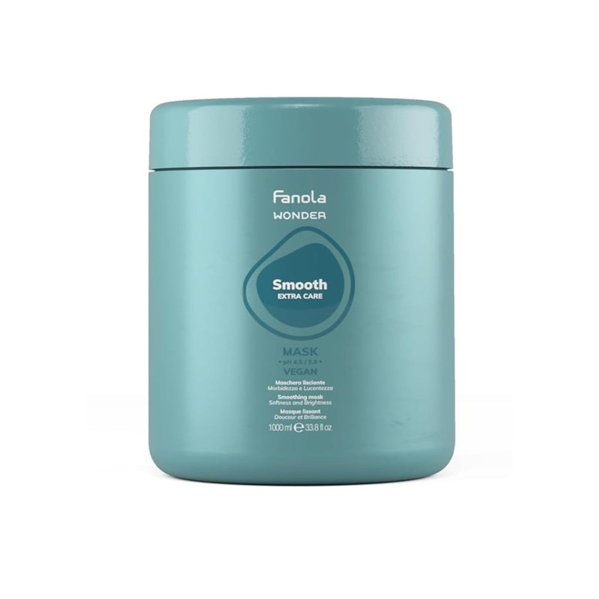 Fanola Wonder Smooth Extra Care Mask, 1000 ml, gladmakend masker