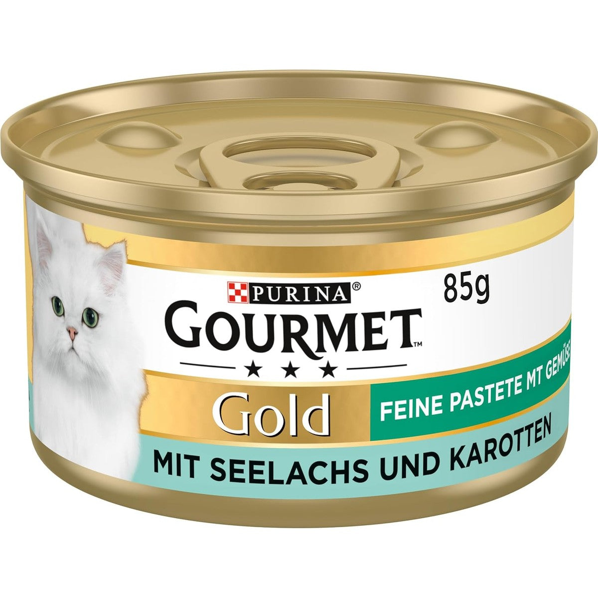 Purina Gourmet Gold Fine Pâté natvoer kattenvoer koolvis 12 x 85 g