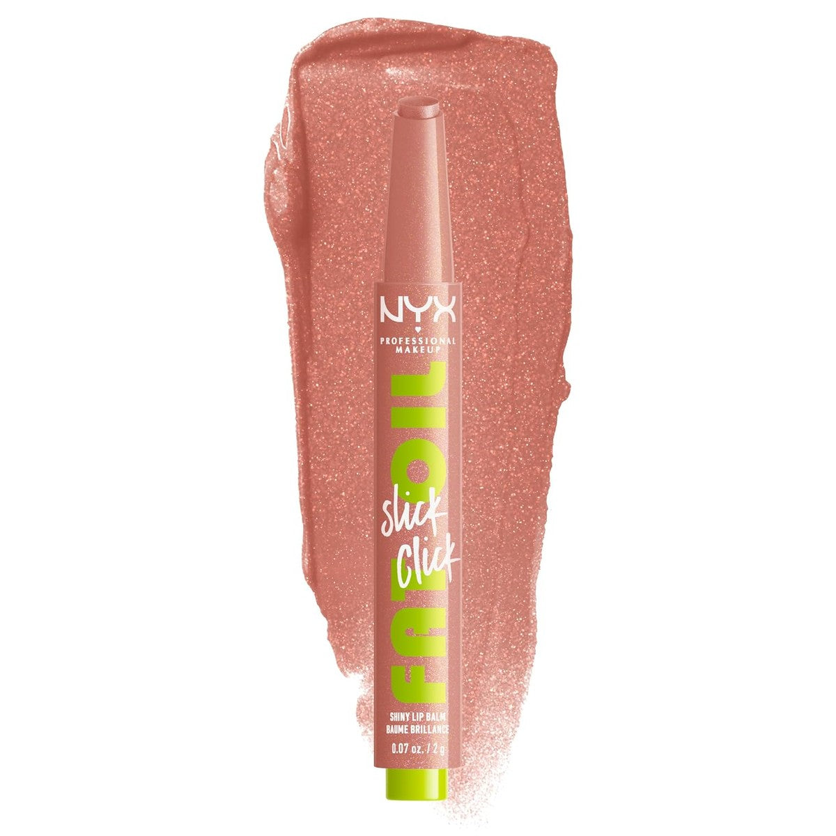 NYX Professional Makeup Verzorgende lippenstift voor maximale kleur, verzorging en vocht, met avocado, frambozenolie en bergbessenolie, veganistische formule, Fat Oil Slick Click, Group Chat – NYX PROFESSIONAL MAKEUP