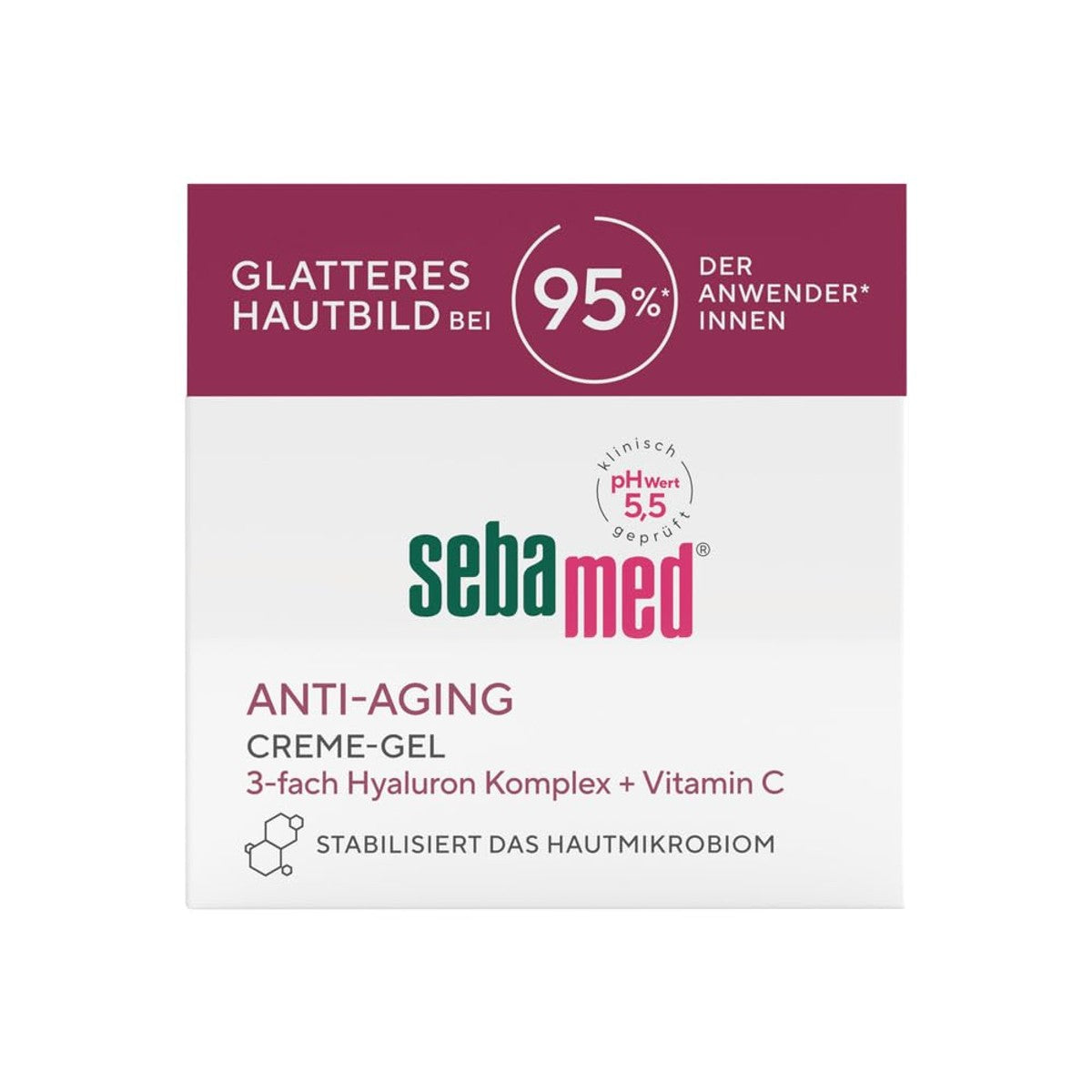 Sebamed Anti-aging gladmakende crèmegel – Sebamed